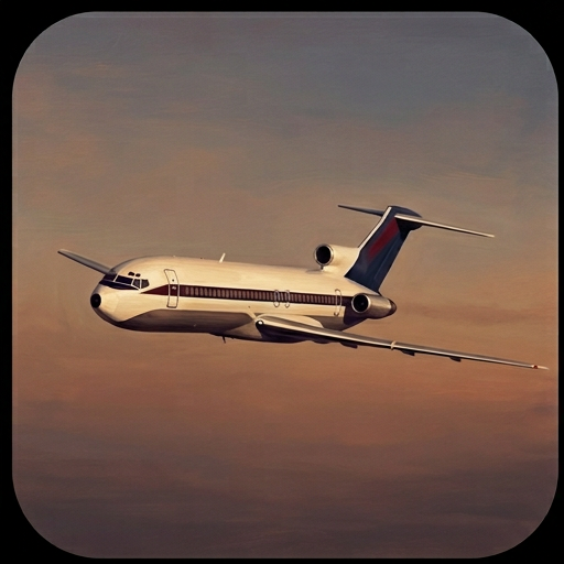 I Flew That, Delta 727 badge