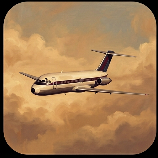 I Flew That, Northwest DC-9 badge